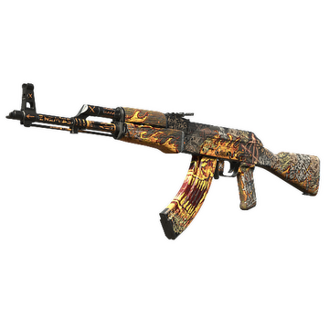 StatTrak™ AK-47 | Searing Rage (Field-Tested)