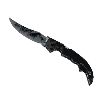 ★ StatTrak™ Falchion Knife | Night (Battle-Scarred)